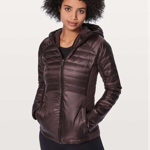 Lululemon Down For A Run Jacket II
Black Cherry Size 8